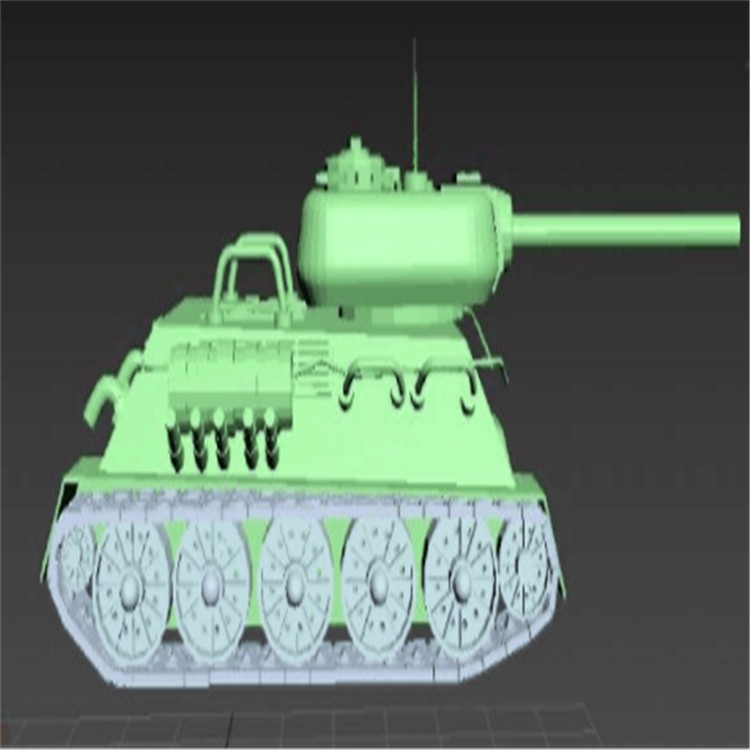正宁充气军用坦克模型